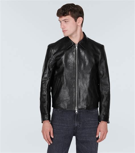 Leather Blouson 